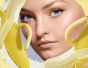 μάσκα μπανάνας για αναζωογόνηση προσώπου